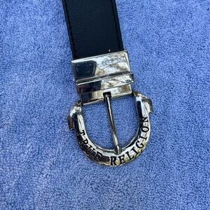 Reversible True Religion  belt, size 34 New